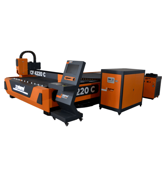 Fiber Laser Cutting Machine Open Type Single Pallet