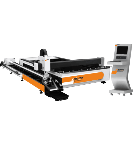Fiber Laser Cutting Machine with TubePipe Cutting Attachment