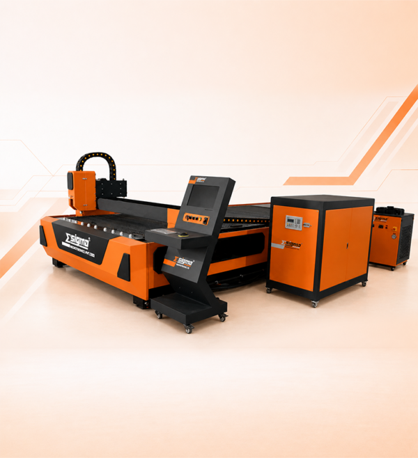 V - Fiber Laser Cutting Machine Open Type Single Pallet Single Pallet Laser Cutting Machine