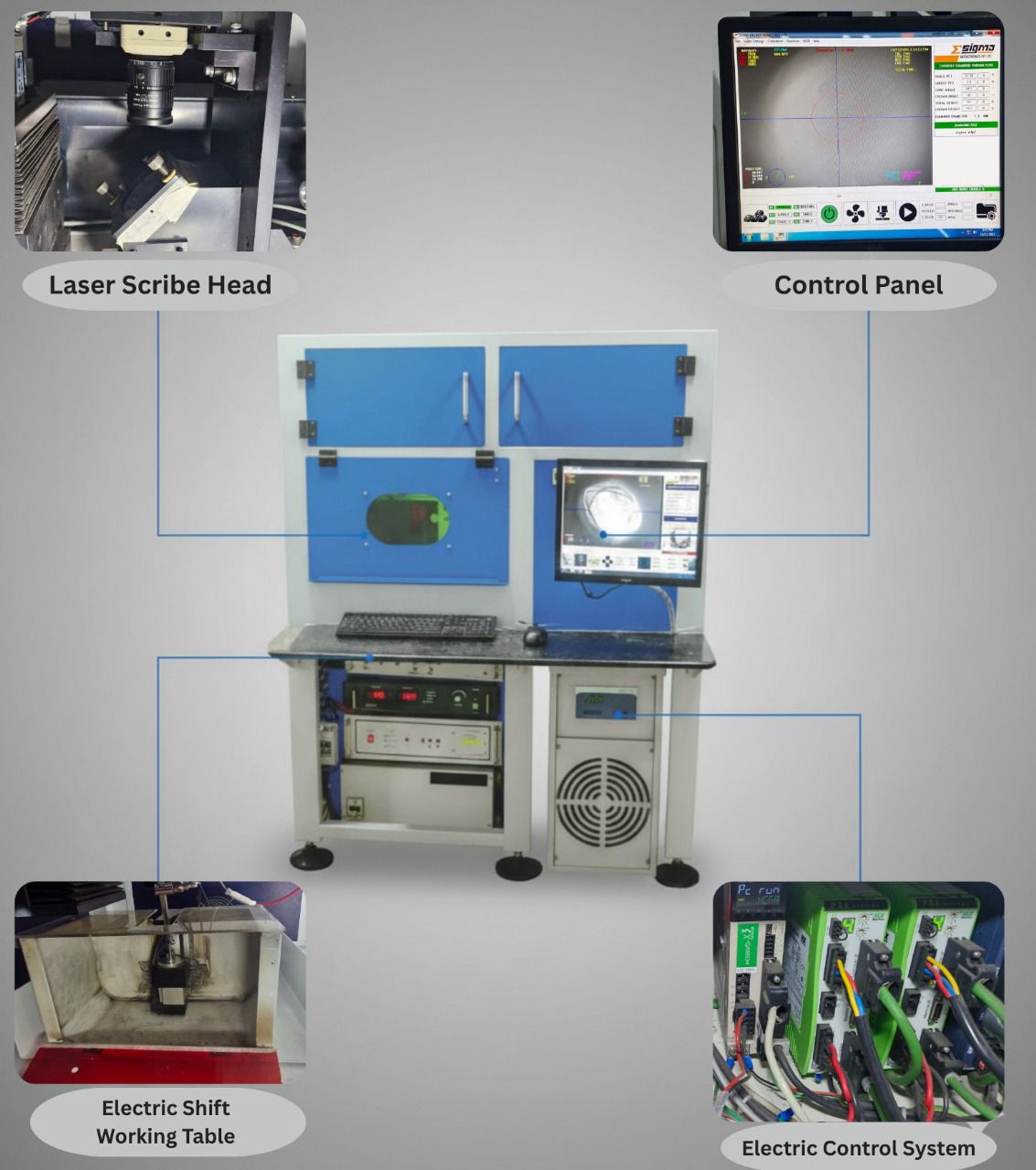 Sigma FL-3015 Fiber Laser Cutting Machine — product image